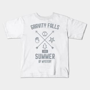 Gravity Falls Summer of Mystery 1995 Kids T-Shirt